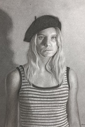 Luna with beret